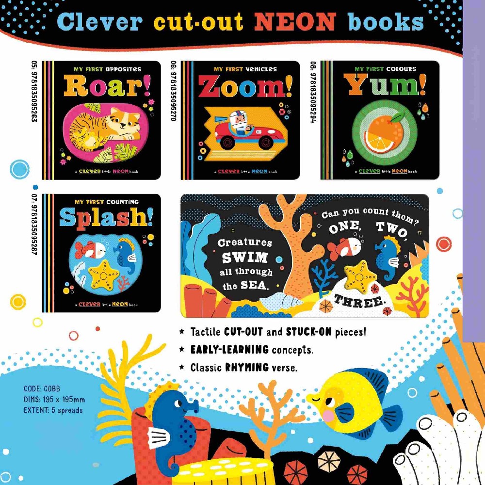 Clever cut-out NON  books