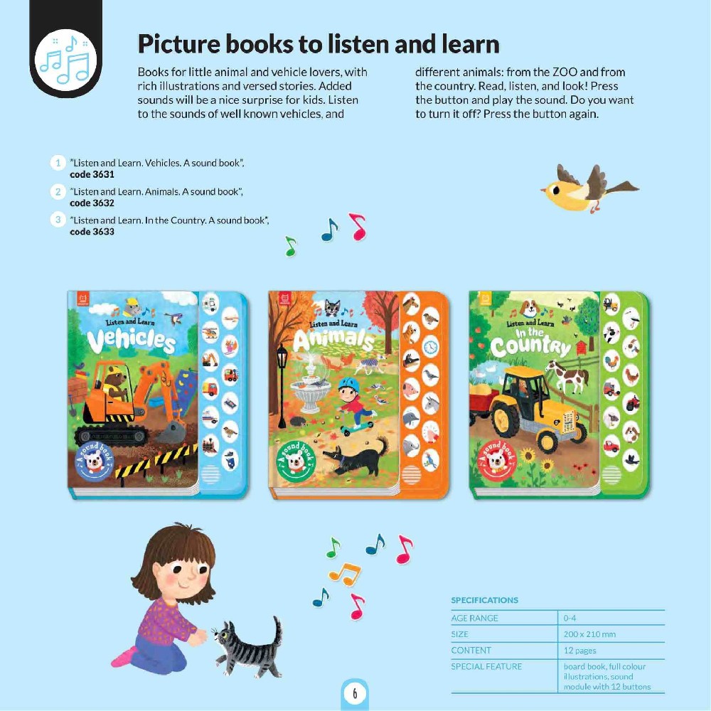 Picture books to listen and learn