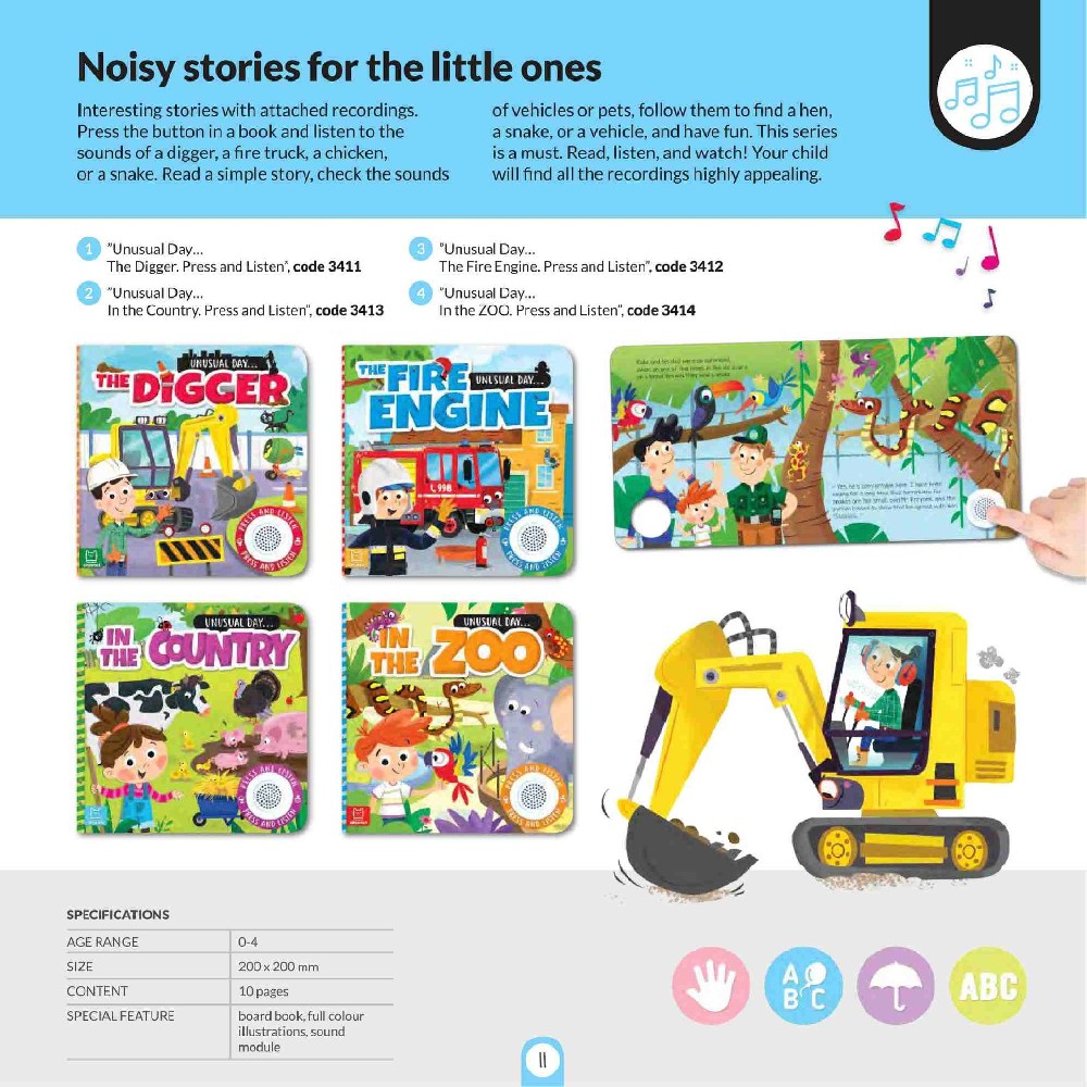 Noisy stories for the little ones